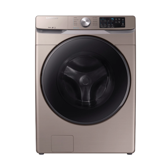 Samsung: 37% OFF 4.5 Cu. Ft. Front Load Washer with Steam in Champagne