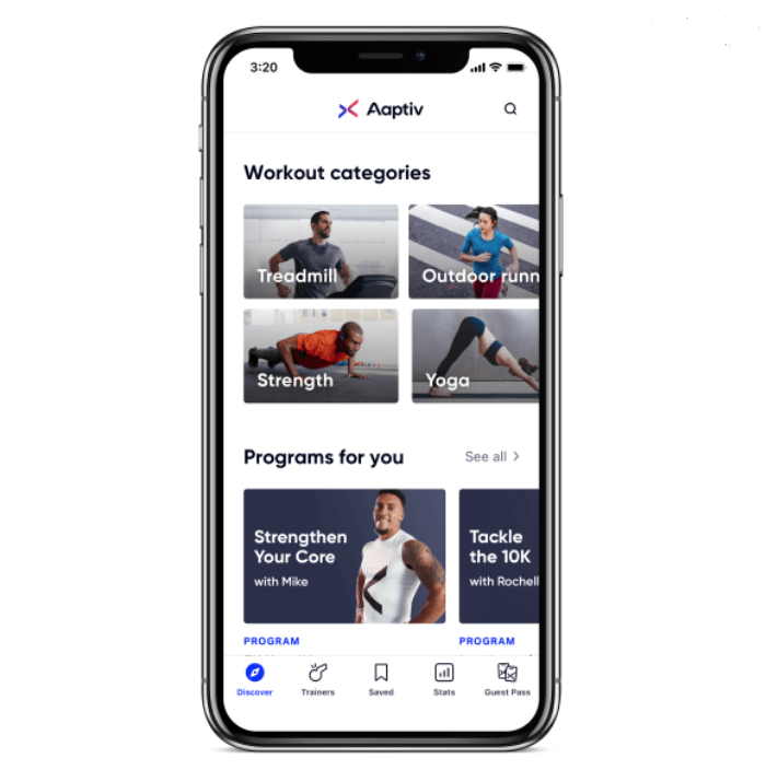 Aaptiv: Unlimited Access to Thousands of Workouts