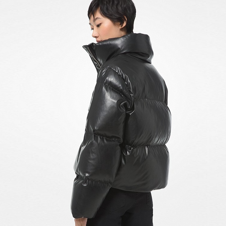Michael Kors UK：20% OFF Quilted Faux Leather Puffer Jacket