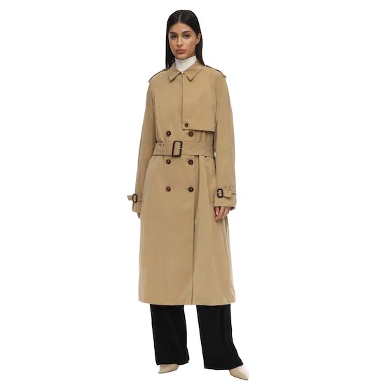 LUISAVIAROMA: 20% OFF + Extra 30% OFF THE ROW TRIANA Waterproof Canvas Trench Coat