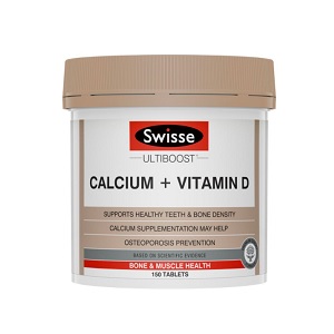Chemist Warehouse: 1/2 Price OFF Swisse Ultiboost Calcium + Vitamin D 150 Tablets