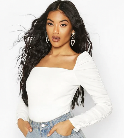 boohoo.com: Crepe Bralet Under $20