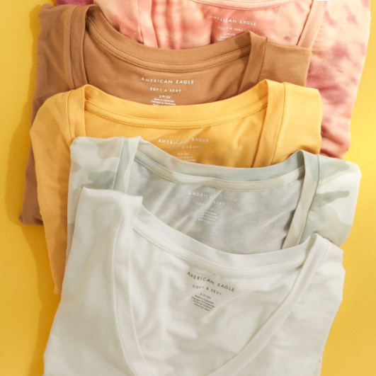 American Eagle Outfitters: The Best $15 & Up Tees in Every Color