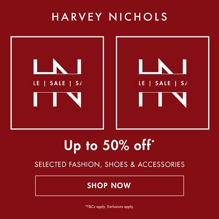 harveynichols.com - Harvey Nichols: Up tp 50% OFF Selected Fashion, Shoes and Accessories