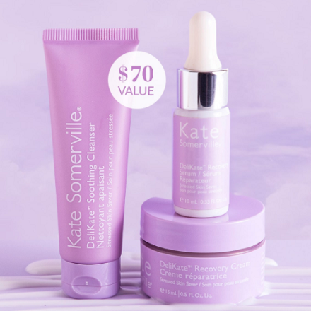 Kate Somerville: Free Soothing Summer Minis ($70 value) with Any $140 Purchase