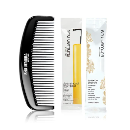 Shu Uemura Art of Hair: Free Japanese Comb & Oil Sample Duo with Orders of $85 or More