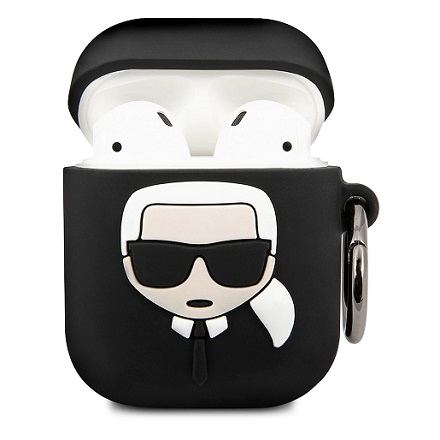 Saks OFF 5TH: Shop the Karl Lagerfeld Paris Embossed 3D Logo AirPods Case Cover