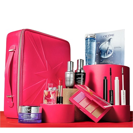 Macy - Macy’s: Lancôme Beauty Box featuring 9 Full Size Favorites for $75 with Any $42 Lancôme Purchase