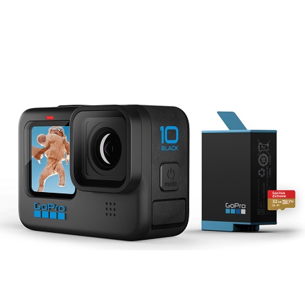 GoPro: Save $200 OFF on GoProHERO10 Black, Get 5.3K Video, 23MP Photos and More for $349!