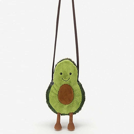 Selfridges: Back to School Shop Jellycat - Amuseable Avocado Bag 29cm