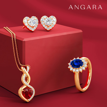 Angara AUS: 12% OFF + Free Jewellery Gift Shop Necklace, Ring and more