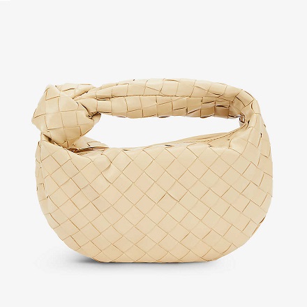 Selfridges: 2023 Bestsellers - BOTTEGA VENETA Jodie intrecciato mini leather top-handle bag