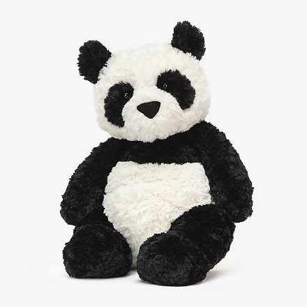 Selfridges: Out of Print Soon! shop Jellycat Montgomery Panda soft toy 36cm