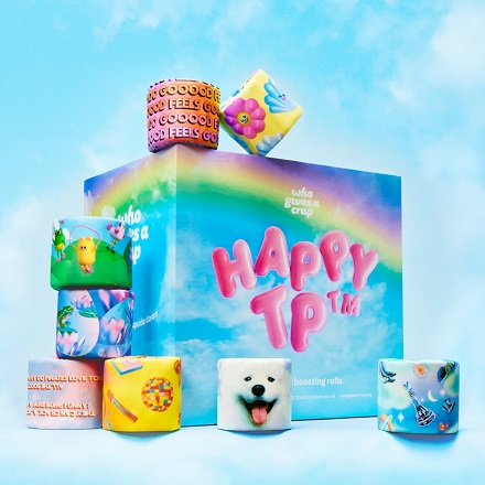 Who Gives A Crap: Happy TP™ Bamboo Toilet Paper Launched, $10 OFF First Orders