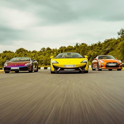 Buyagift.co.uk: Special Offers - £109.99 for Triple Supercar Driving Blast with High Speed Passenger Ride