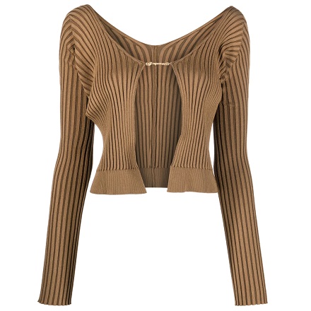 FARFETCH US: High Commission Bestseller - Jacquemus Ribbed-Knit Open-Front Cardigan