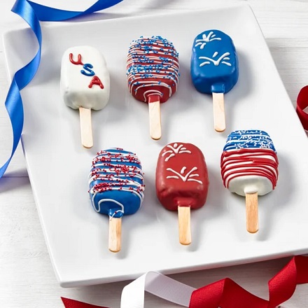 1800baskets.com: Gifts & Gift Baskets on Sale (Only $29.99 for Patriotic Cake Pop-sicles)