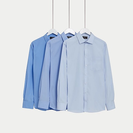 Marks & Spencer US: Buy 2, save 30% on Men's Formal Shirts