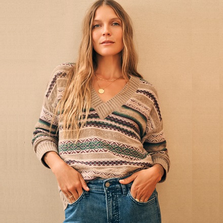 Faherty: Holiday Vibes - 25% OFF Sweaters