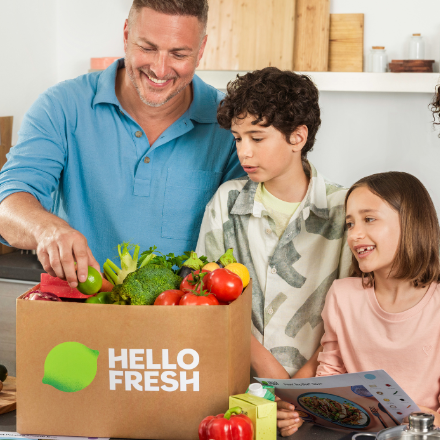 HelloFresh  UK: Get 60% OFF Your First Box + Free Dessert for Life!