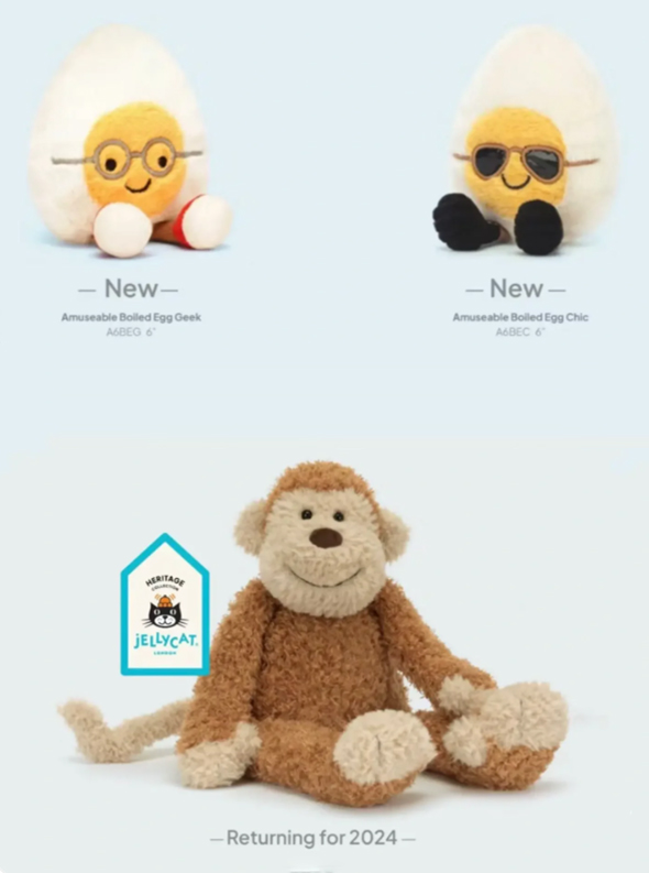 Jellycat 2024 Products Preview Unveiling a World of Whimsical Wonders