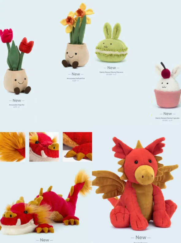 Jellycat 2024 Products Preview Unveiling a World of Whimsical Wonders