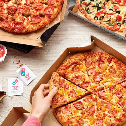 Domino's UK: 50% OFF Pizza