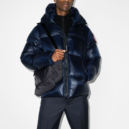 FARFETCH UK: Canada Goose Crofton Logo-patch Padded Jacket