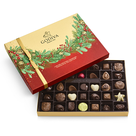 Godiva：Holiday Gifts Up to 30% OFF