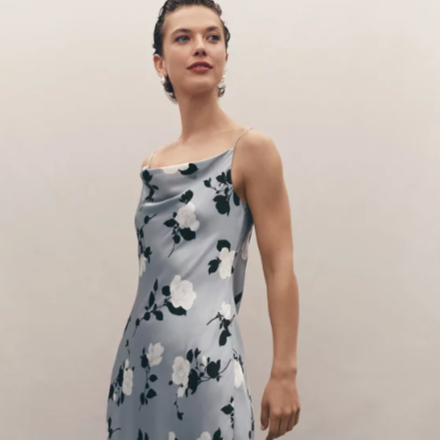 Ann Taylor: New Arrivals - Studio Collection Rose Garden Silk Slip Dress