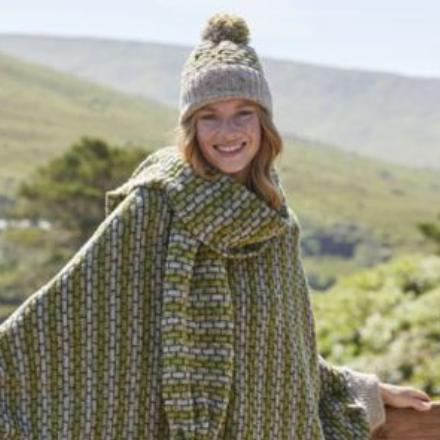 The Irish Store: The Bantry Basket Weave Scarf