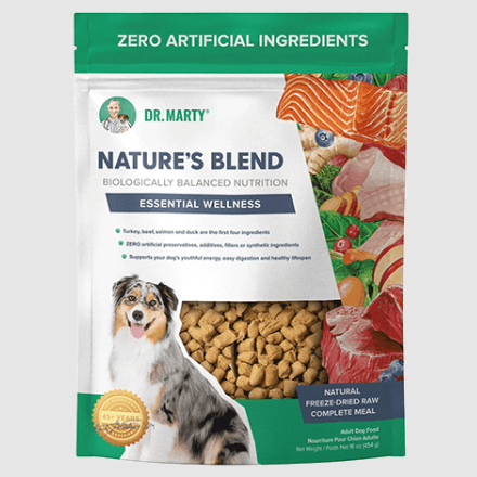 Dr.Marty Pets (US): Nature’s Blend Essential Wellness For Only $30.95 When You Log in