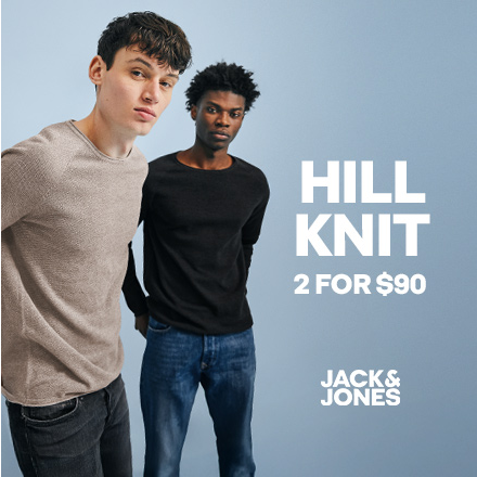 Jack & Jones CA: Hill Knit 2 for $90