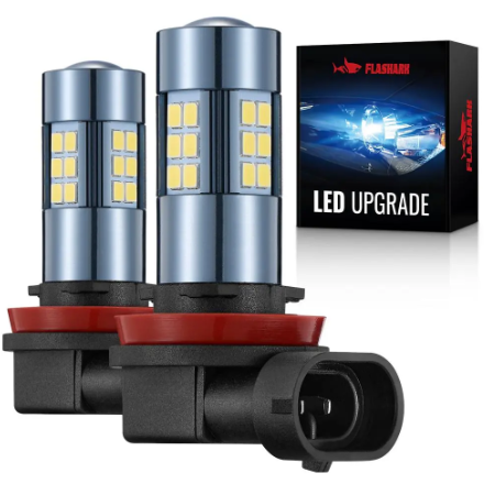 Flashark: H11/H8/H9 LED Fog Light Bulbs – Only $14