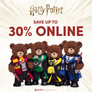 Build-A-Bear Workshop: 30% off Harry Potter