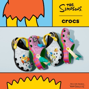 Crocs: Simpsons Classic Clogs Are Here