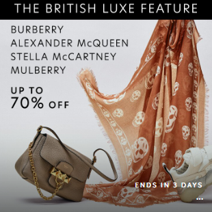 Gilt: The British Luxe Feature! Buy Burberry, Alexander McQueen and More